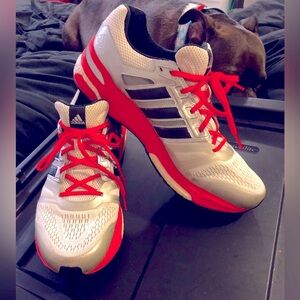 Adidas stableframe Sequence Boost supernova sneaker athletic shoes size 11.5